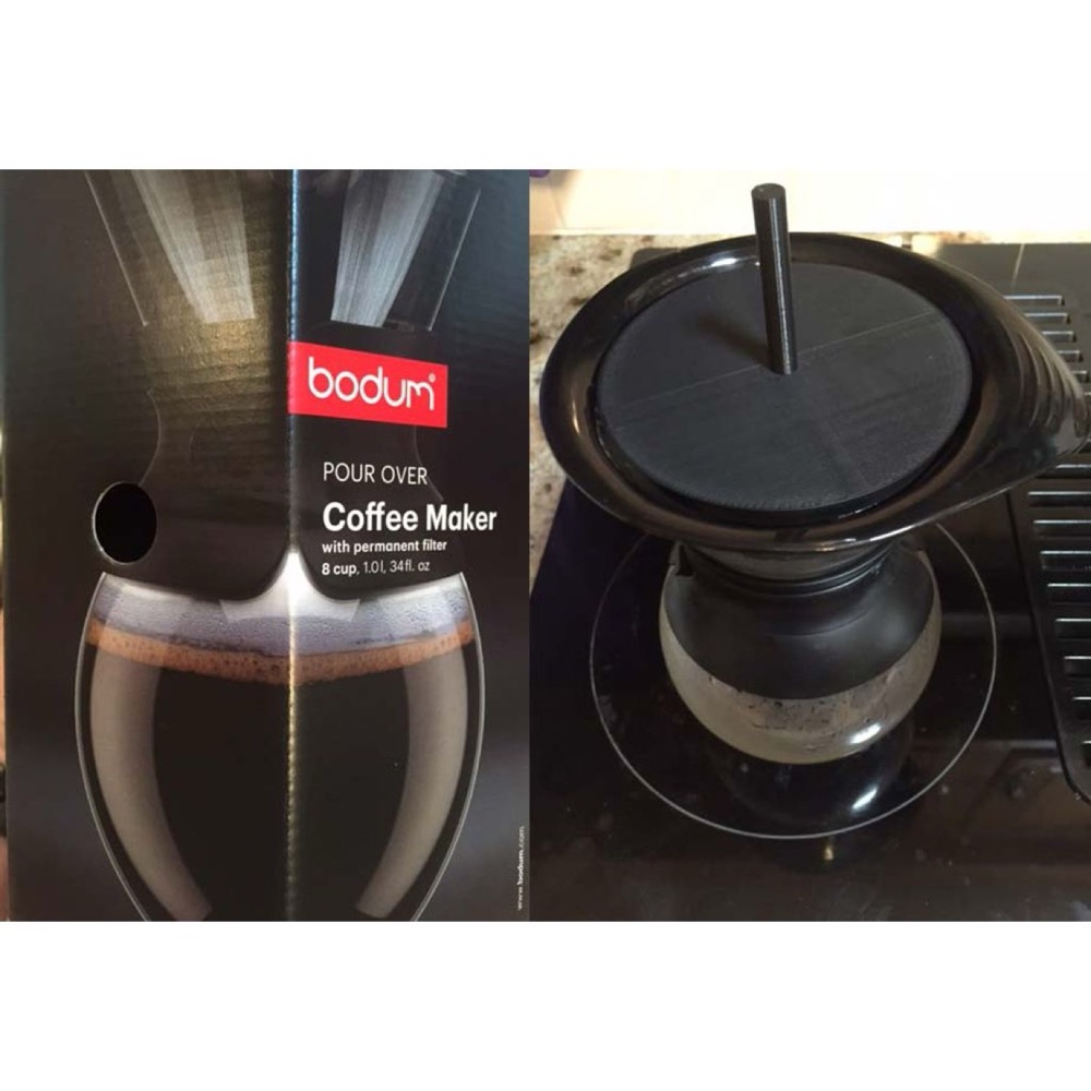 Bodum Pour Over Kahve Makinesi Cam Carafe Kapagi görsel 2