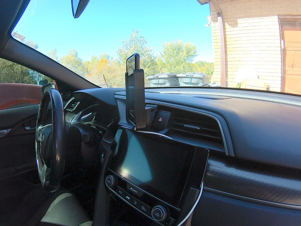 2018 Honda Civic Si telefon tutucu