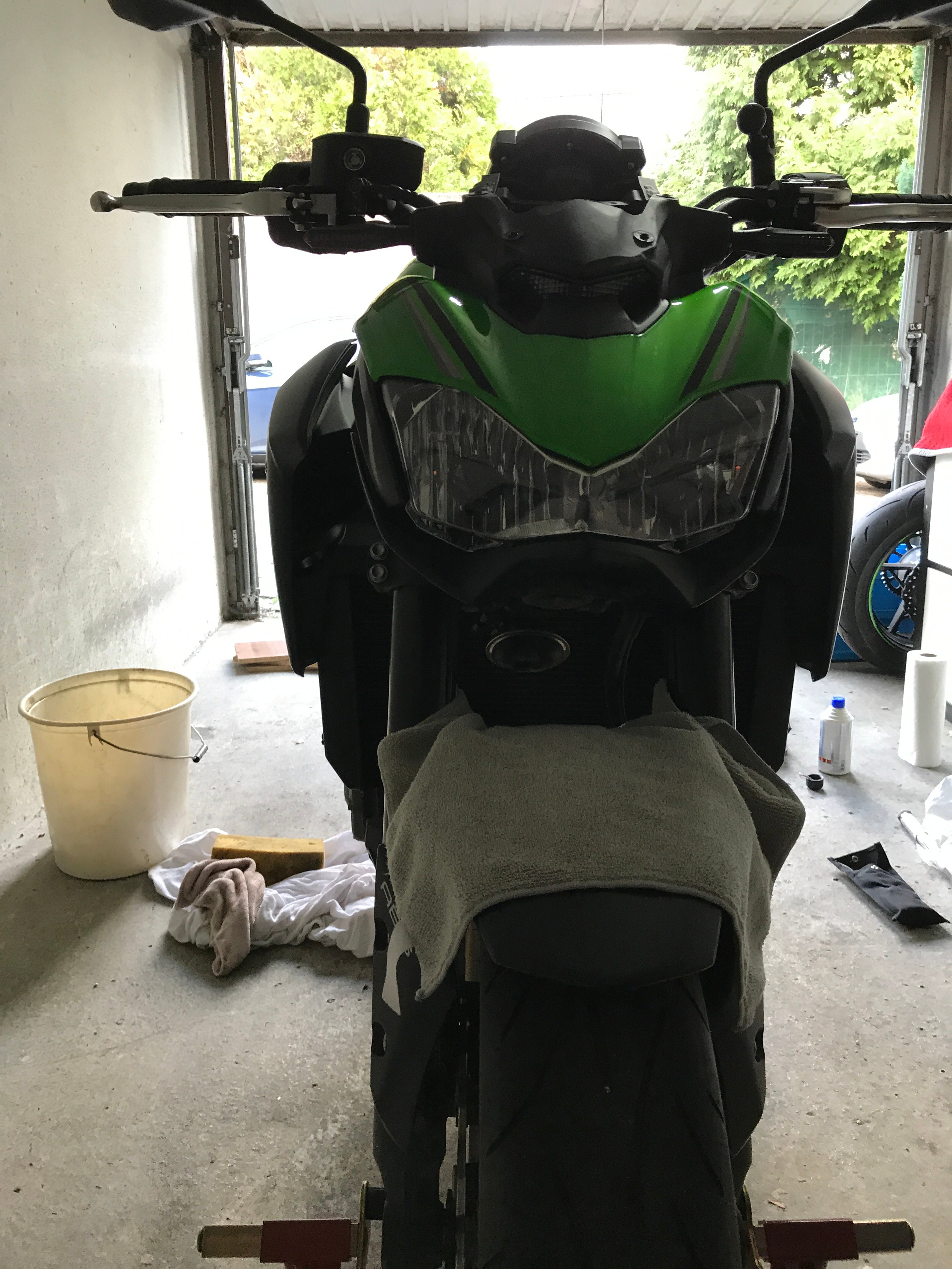 Kawasaki Z900 Korna Montaj Braketi (Ruzgarlik Arkasi)