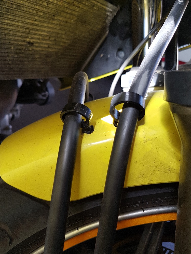 Kawasaki ER-6N Fren Hortumu Tutucu Klips