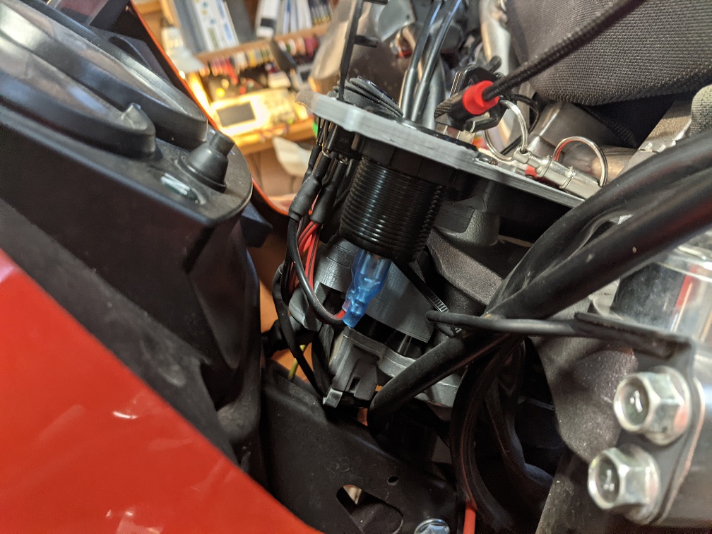 Kawasaki KLR650 Gosterge Paneli (Dash)