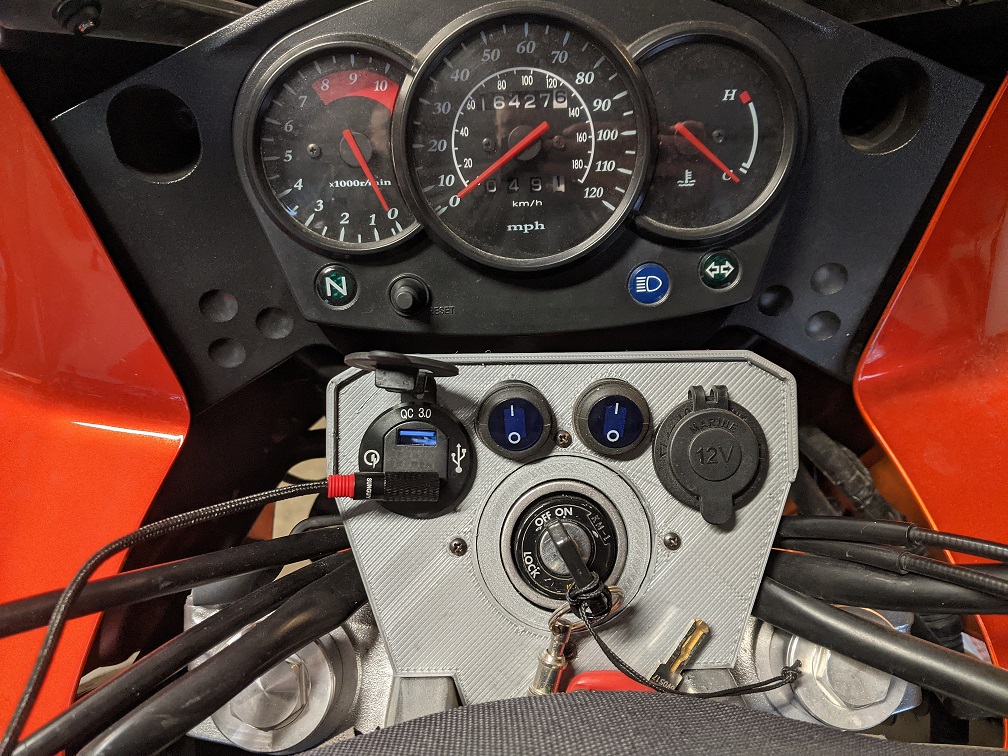 Kawasaki KLR650 Gosterge Paneli (Dash) görsel 2