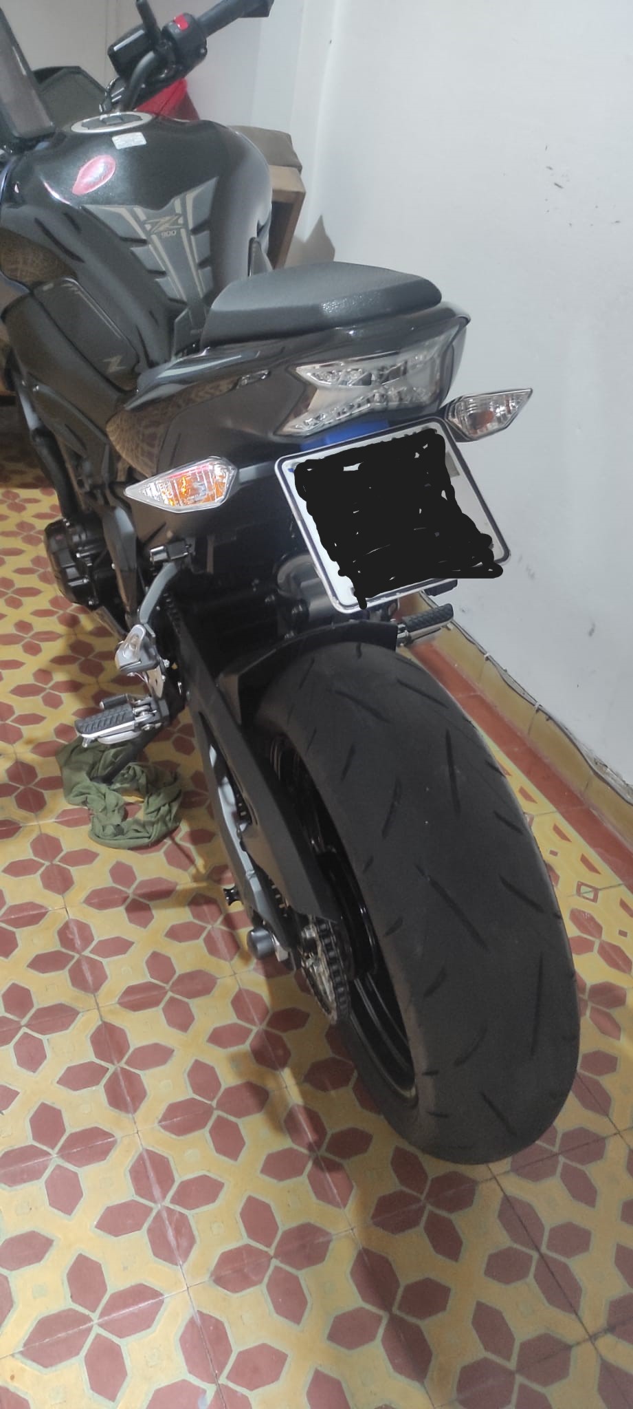 Kawasaki Z900 (2022) Fender Eliminator (Plaka Kisaltma) Kiti görsel 4