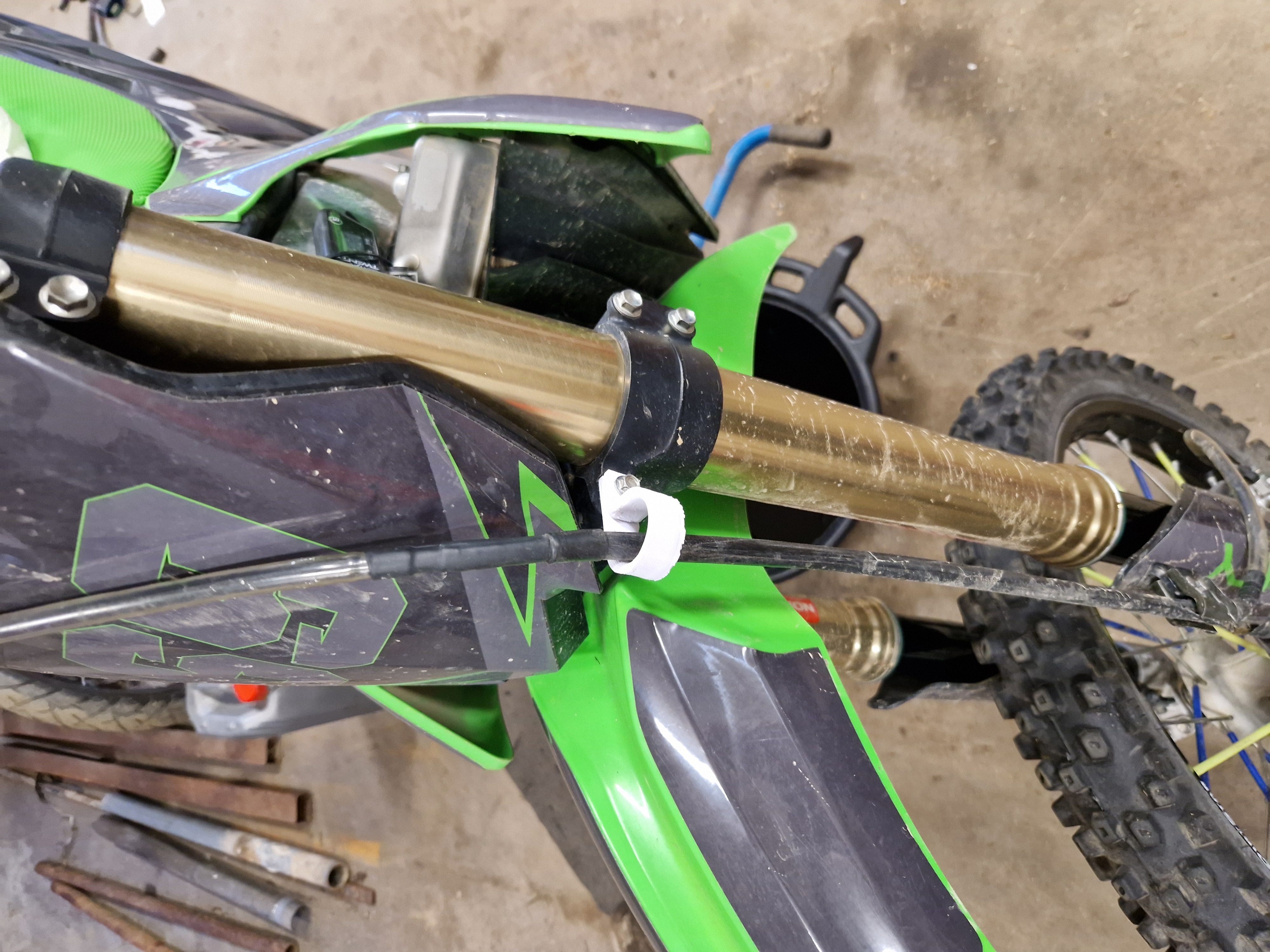 Kawasaki 250F Fren Kablosu Kilavuzu görsel 2