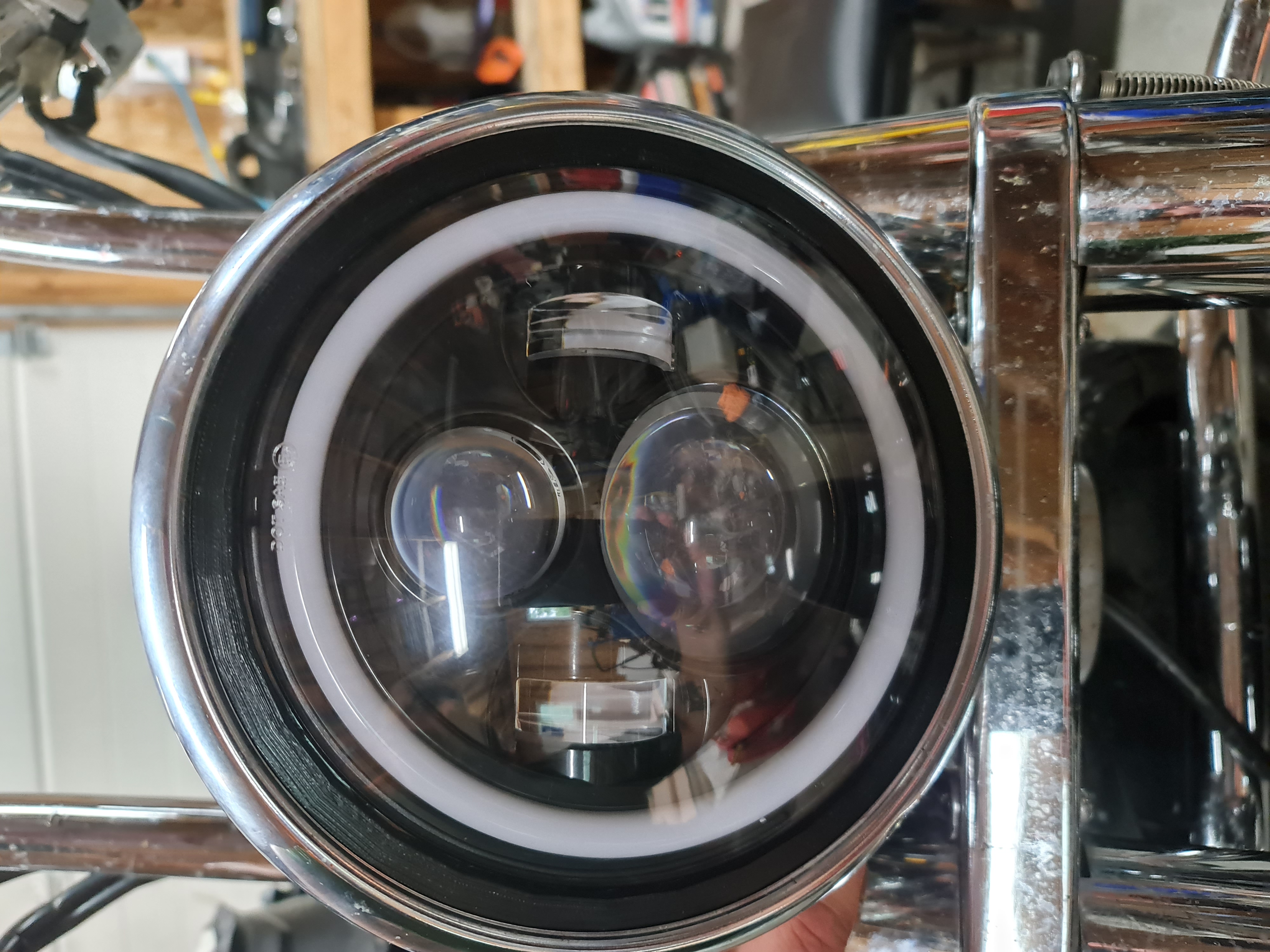 Kawasaki Vulcan (1998) LED Far Adaptoru görsel 4