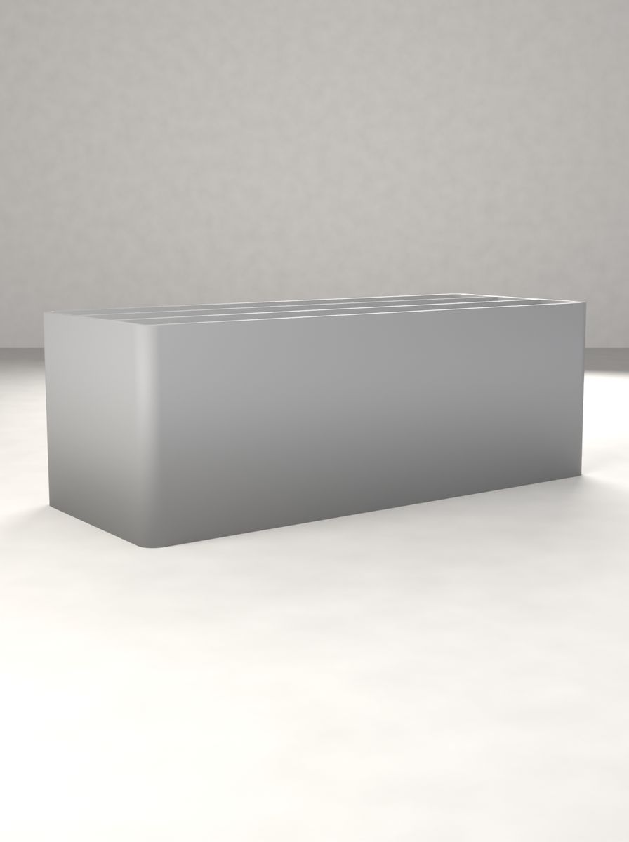 Açık Organizer Kutu (100 × 40 × 35 mm, 1 × 3 Gözlü) görsel 2