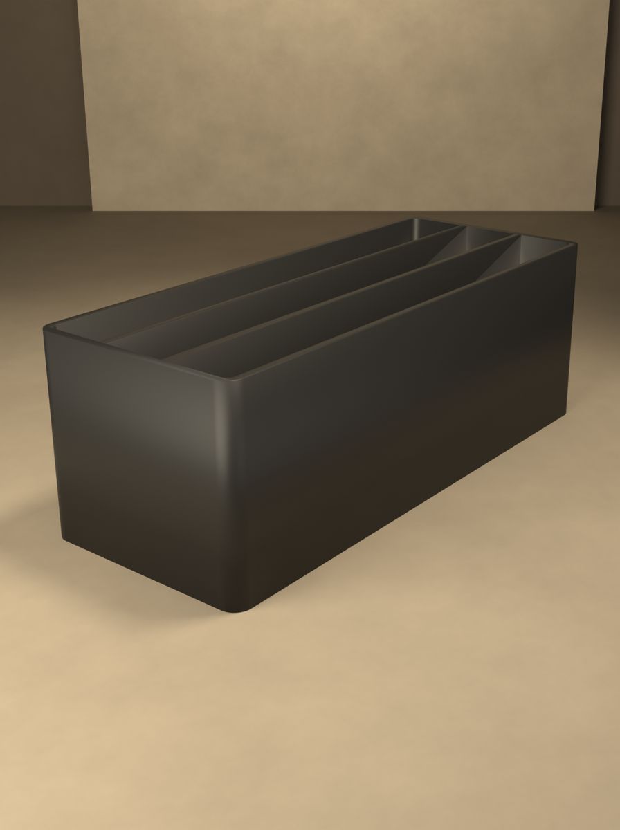 Açık Organizer Kutu (100 × 40 × 35 mm, 1 × 3 Gözlü) görsel 4