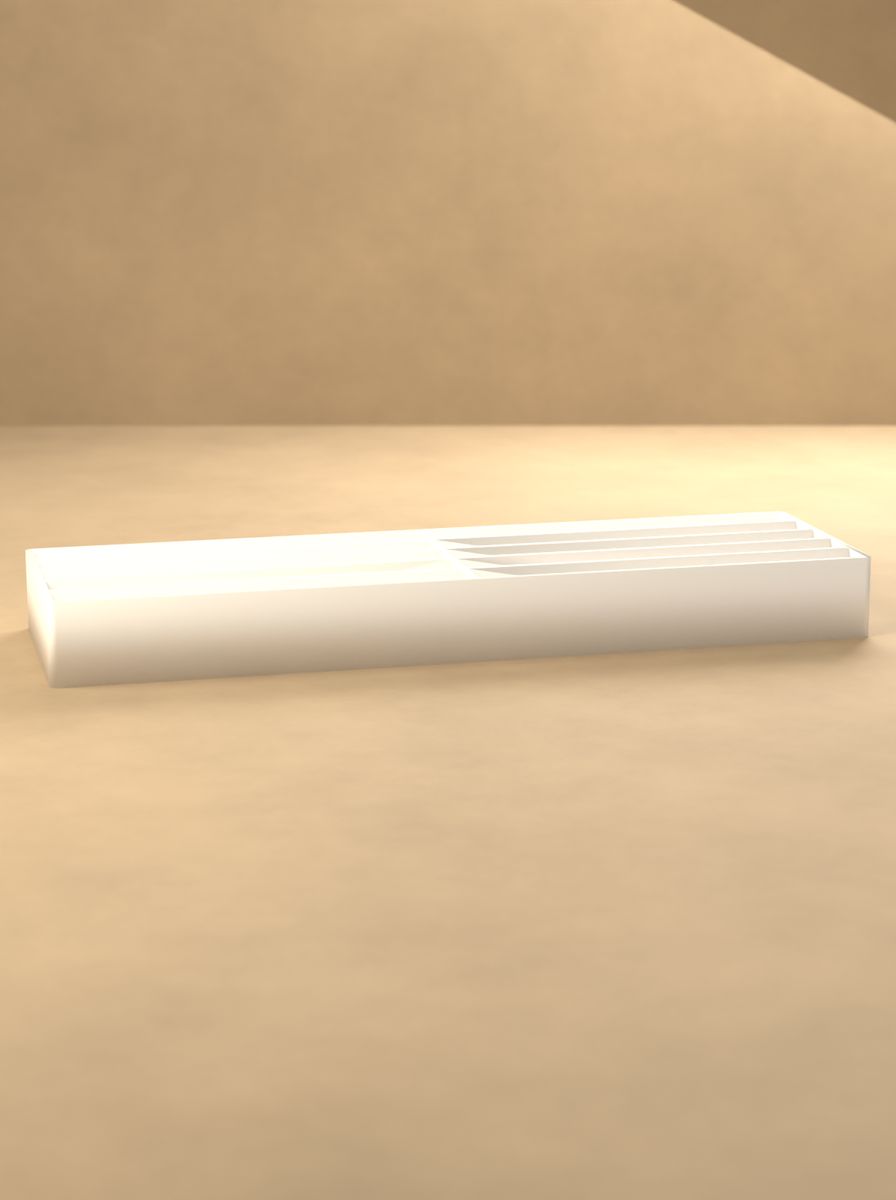 Açık Organizer Kutu (200 × 60 × 20 mm, 2 × 5 Gözlü) görsel 3