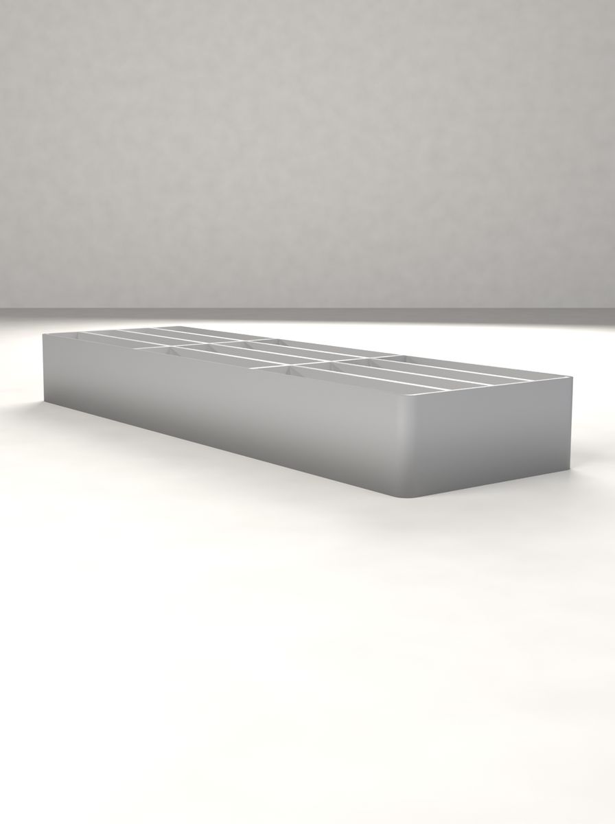 Açık Organizer Kutu (50 × 160 × 20 mm, 4 × 3 Gözlü) görsel 2