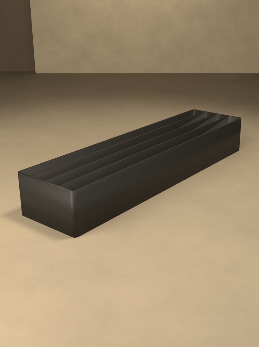 Açık Uzun Bölmeli Organizer Kutu (240 × 60 × 35 mm, 1 × 4 Gözlü) görsel 4