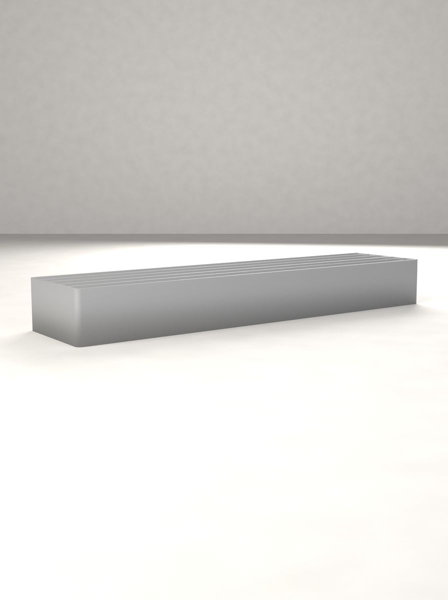 Açık Uzun Bölmeli Organizer Kutu (250 × 60 × 30 mm, 1 × 5 Gözlü) görsel 2