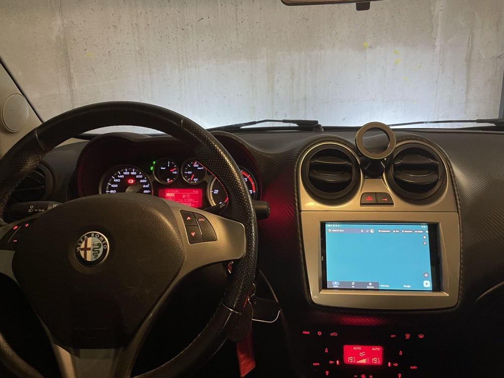 Alfa Romeo MiTo telefon tutucu adaptörü