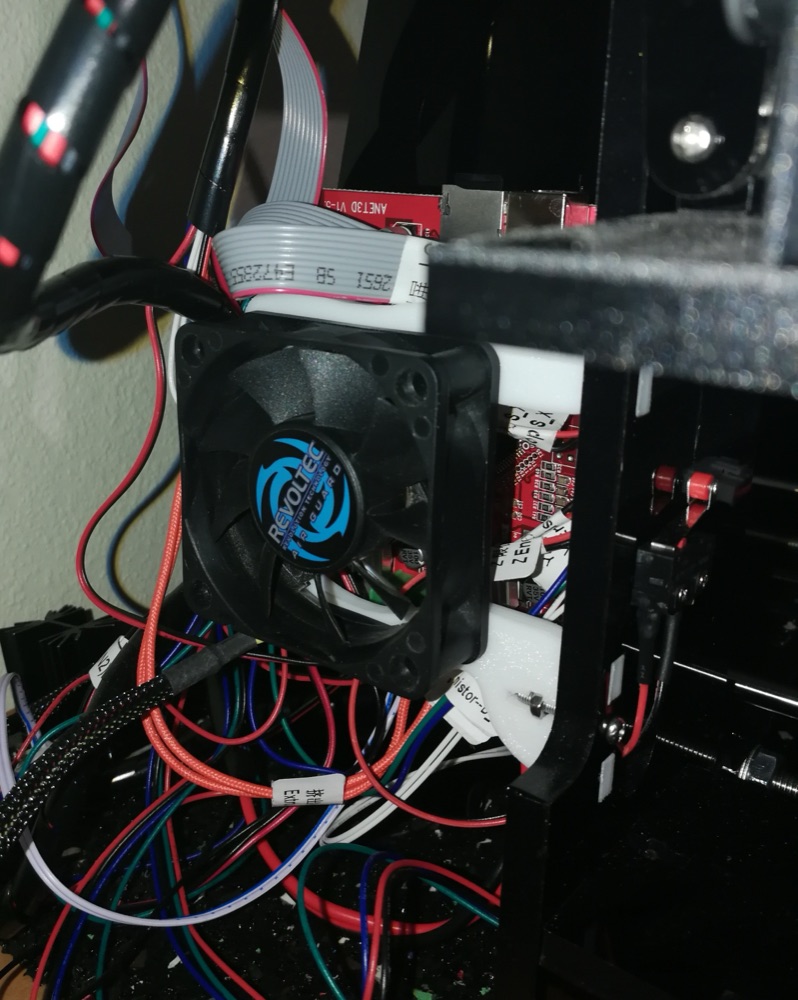 Anet A6 3D Yazıcı Anakart Soğutma Fanı Tutucusu (60 mm)