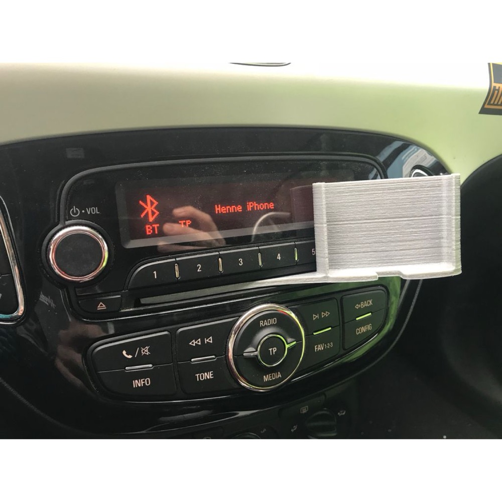 Araç İçi CD Girişi Uyumlu iPhone Telefon Tutucu