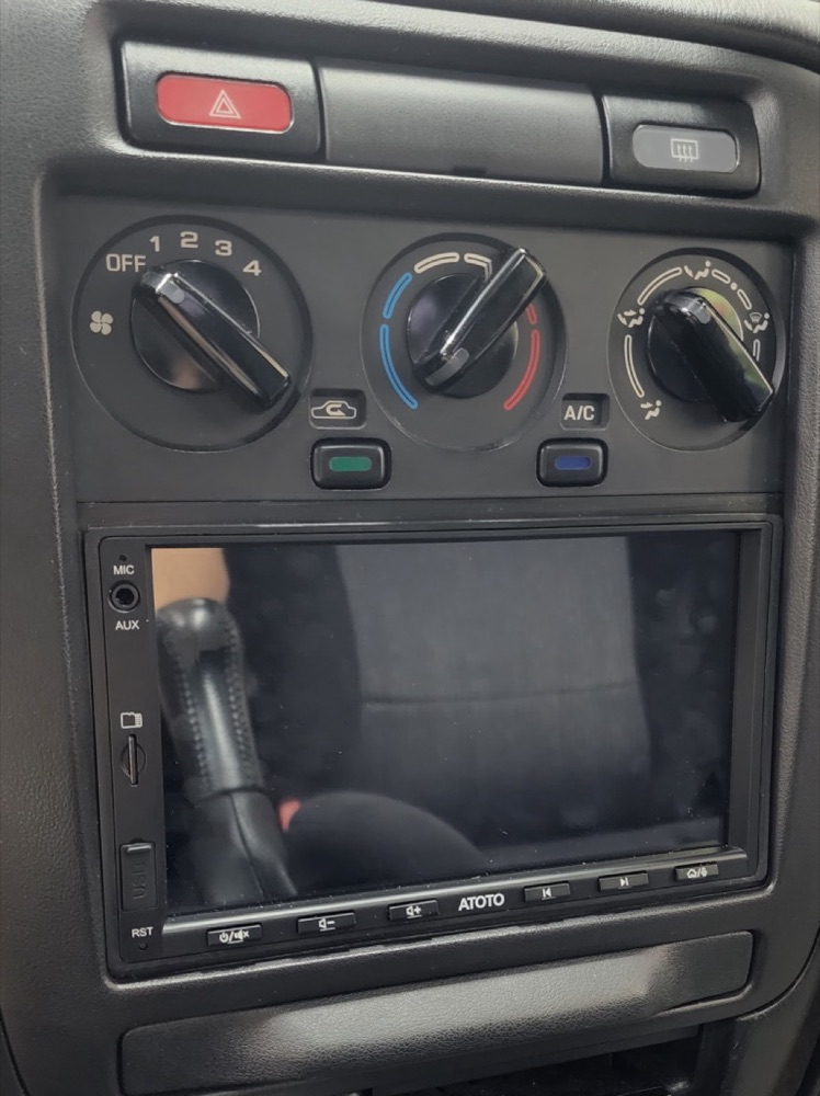 Atoto S8 için Nissan B14 200SX / Sentra çerçevesi görsel 2