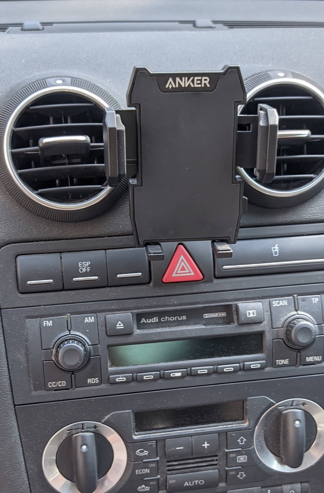 Audi A3 8P Telefon Tutucu Ara Bağlantısı (Havalandırma Arası)