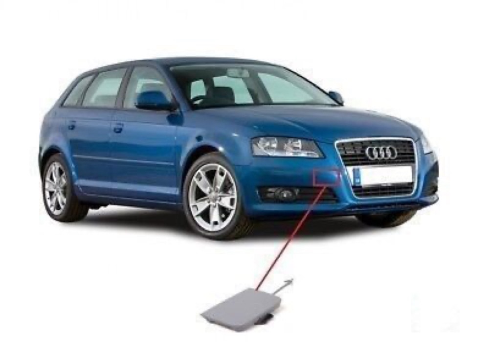Audi A3 Ön Tampon Çeki Demiri Kapağı