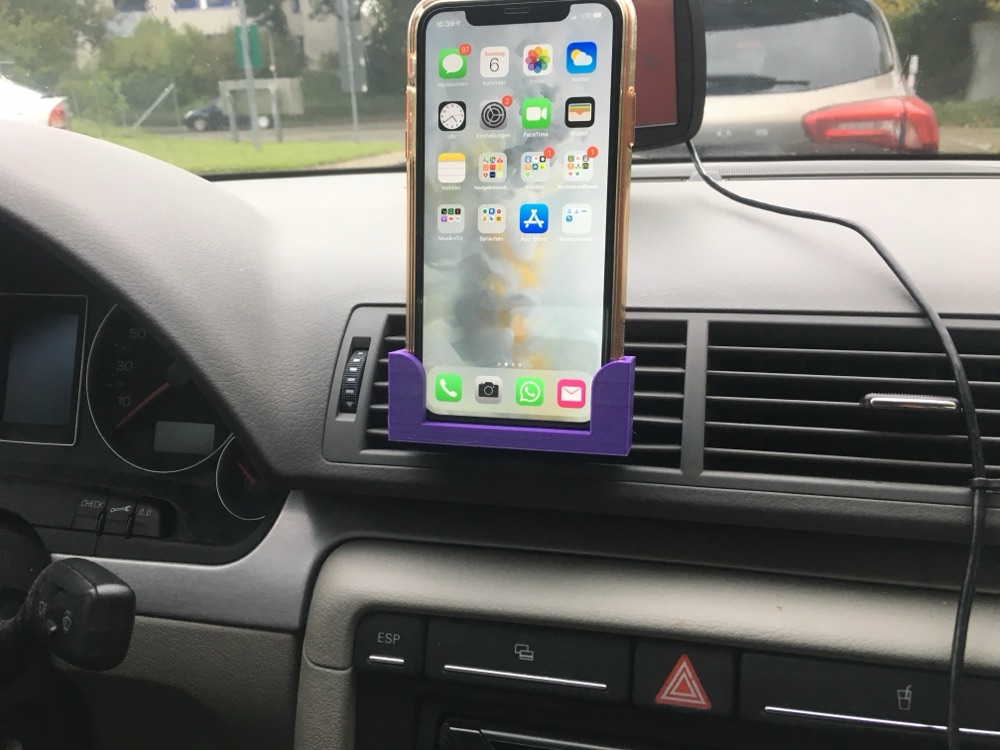 Audi A4 B7 Havalandırma Telefon Tutucu