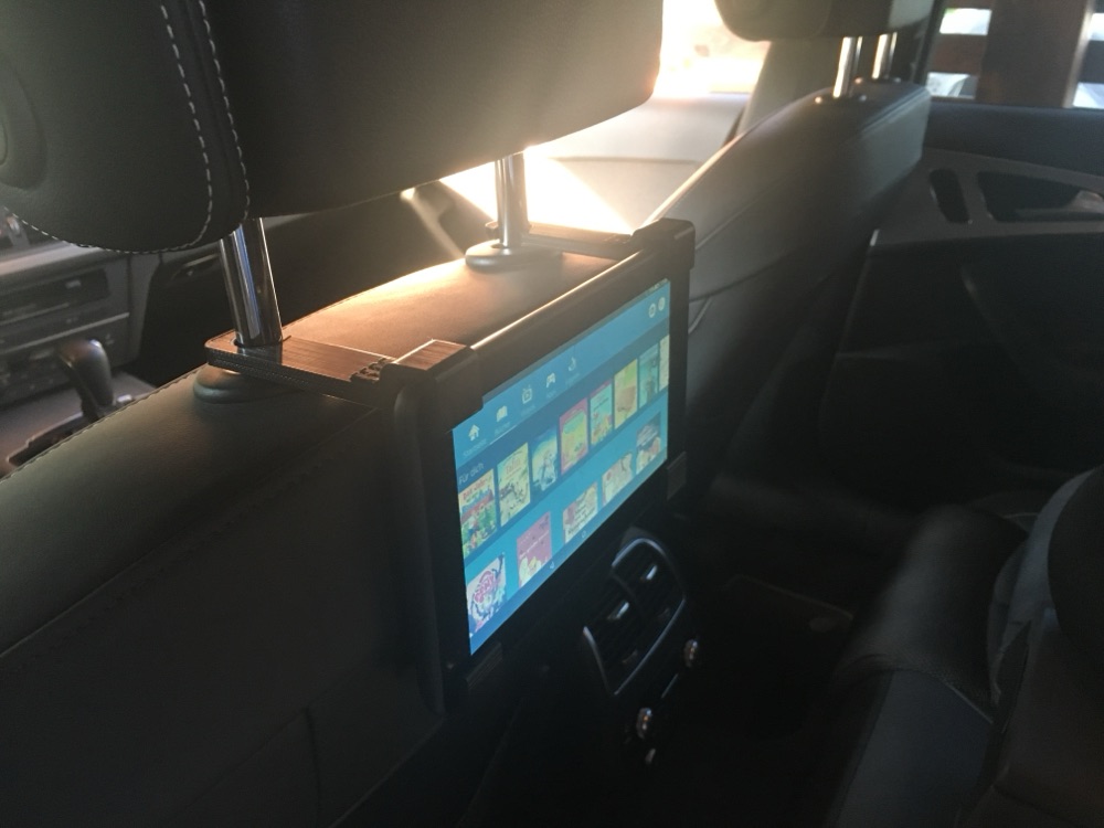 Audi A6 4G Koltuk Başlığı Tablet Tutucu (Kindle Fire HD)