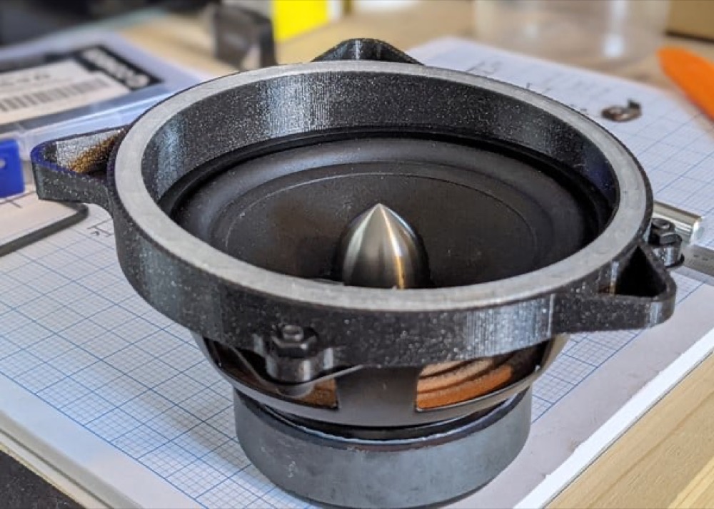 Audi B5 S4 Ön Kapı Hoparlör Adaptör Braketi (Bose)