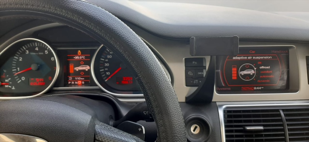 Audi Q7 (2005-2013) Telefon Tutucu