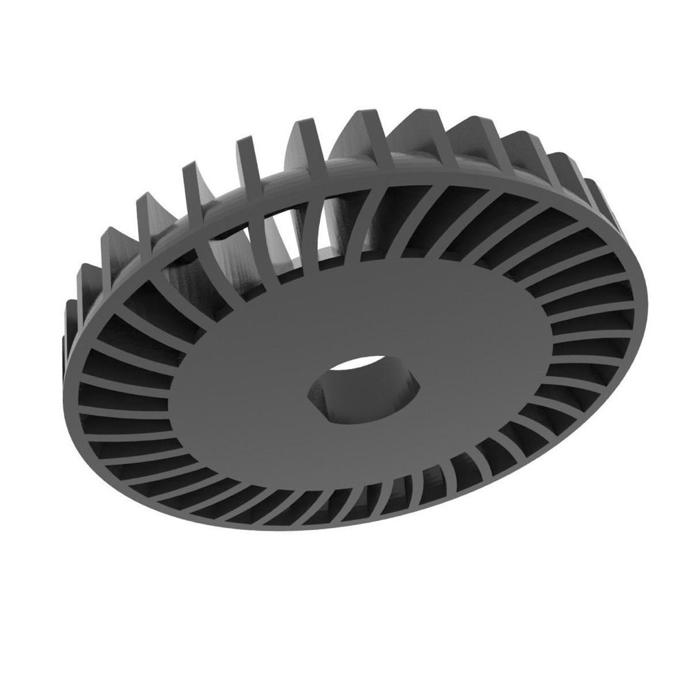 Avuç Taşlama / Metal Kesme Makinesi Motor Soğutma Fanı (Pervane) D17 görsel 2