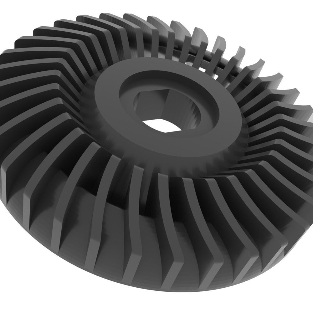 Avuç Taşlama / Metal Kesme Makinesi Motor Soğutma Fanı (Pervane) D17 görsel 3