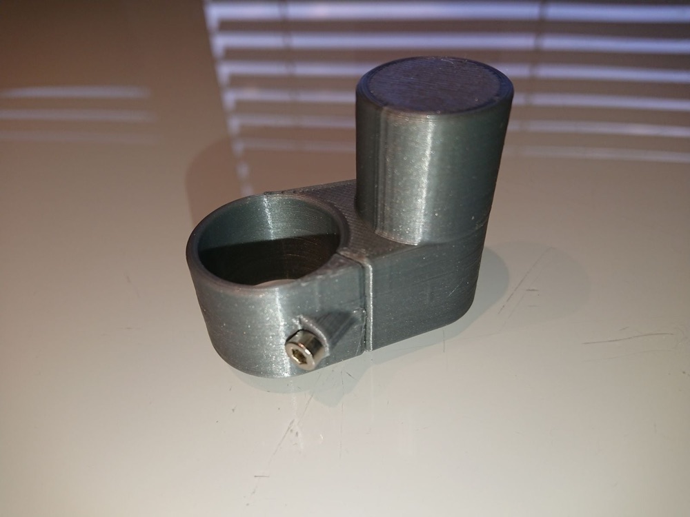 Bafang 500C Ekran Gidon Braketi (22 mm Gidon) görsel 2