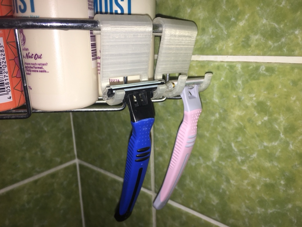 Banyo Tıraş Bıçağı / Jilet Tutucu Klipsi