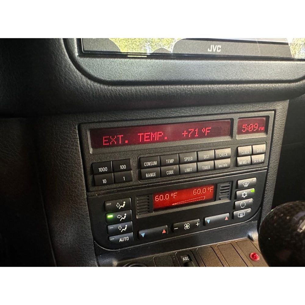 BMW E36 Klima/OBC Çerçevesi + Radyo Yuvası görsel 3