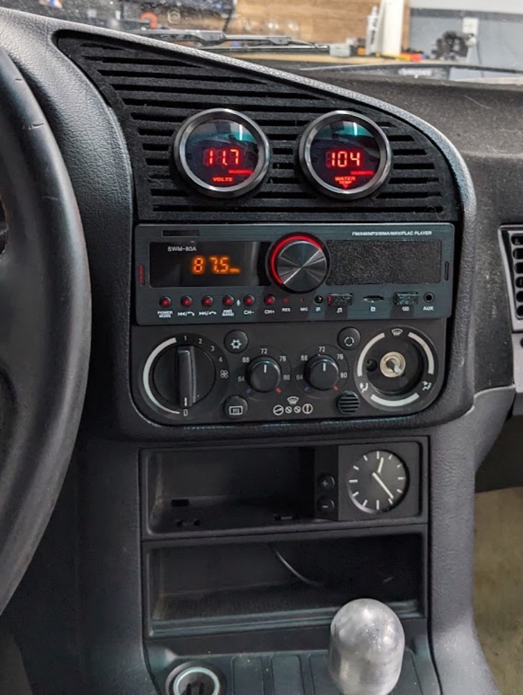 BMW E36 Orta Havalandırma Gösterge Paneli