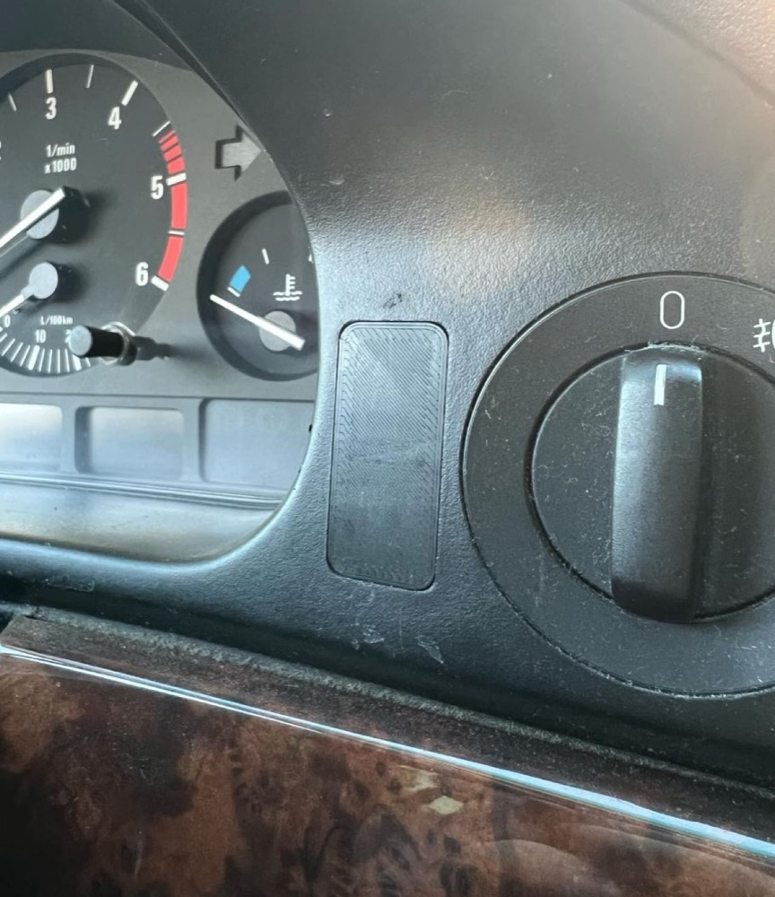 BMW E39 Gösterge Paneli Boşluk Kapağı