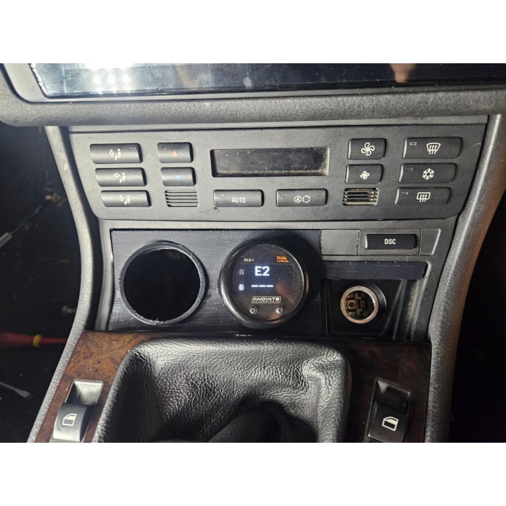 BMW E46 52mm Gösterge Kül Tablası Paneli (Sağ Direksiyon)
