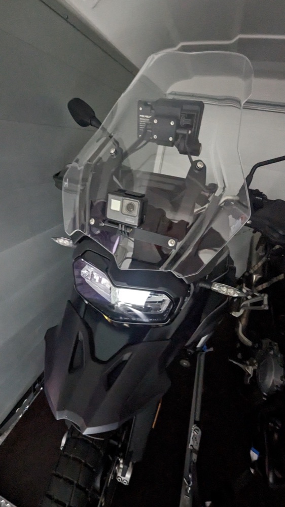 BMW F 750 / 850 GS GoPro Aksiyon Kamerası Sabitleme Aparatı görsel 2