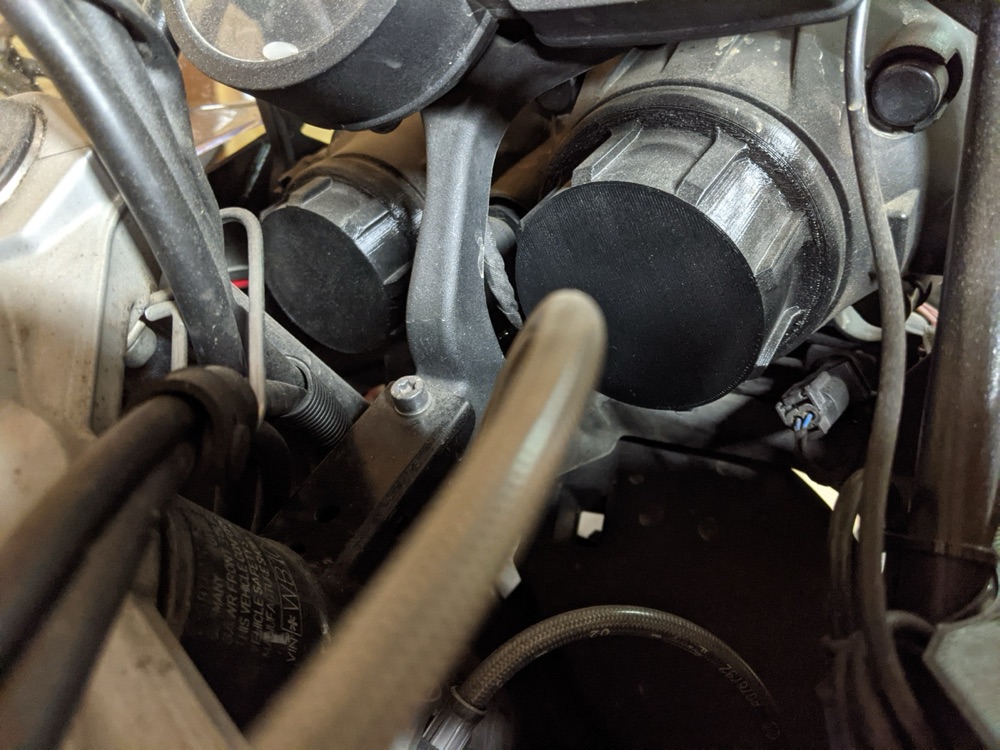 BMW F700GS / F800GS Derinleştirilmiş Far Arka Kapak Seti