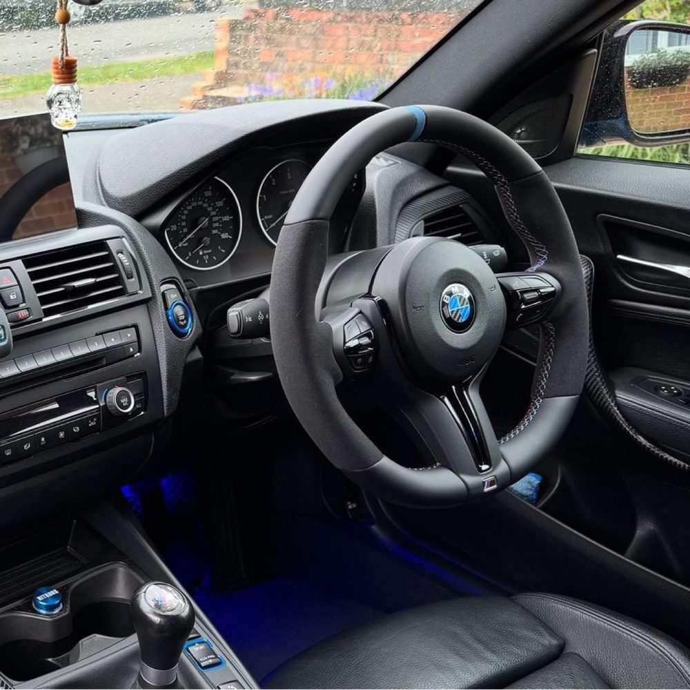 BMW M Sport Direksiyon Vites Kulakçığı Kör Plakası