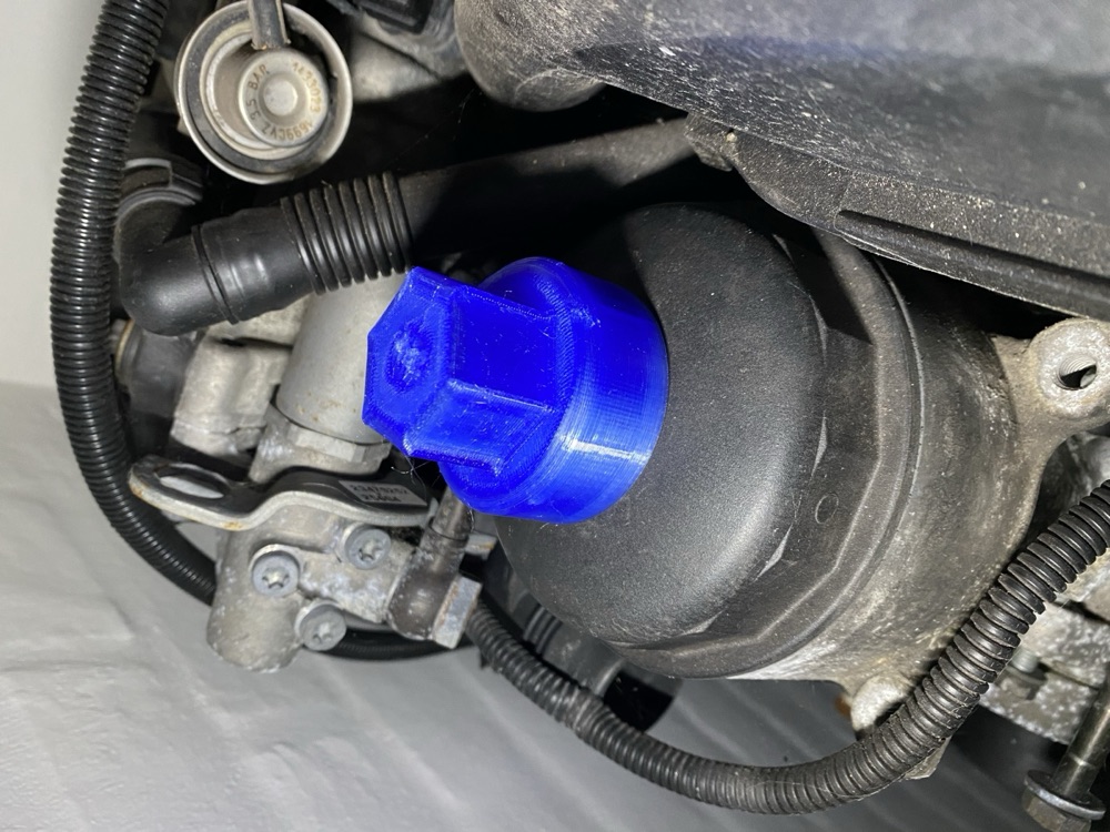 BMW M52-M54 Yağ Filtresi Kapağı Adaptörü