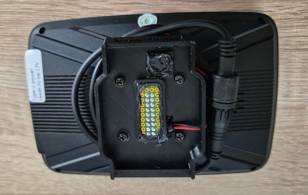 BMW Motorrad Cradle Uyumlu EVKEY MTC-10 Android Auto Braketi görsel 2