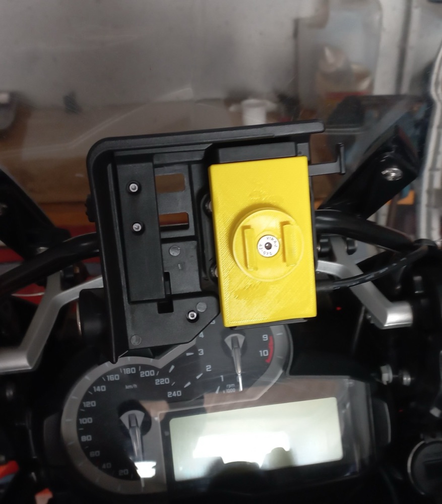 BMW Motorrad Navigator V - SP Connect Telefon Adaptörü