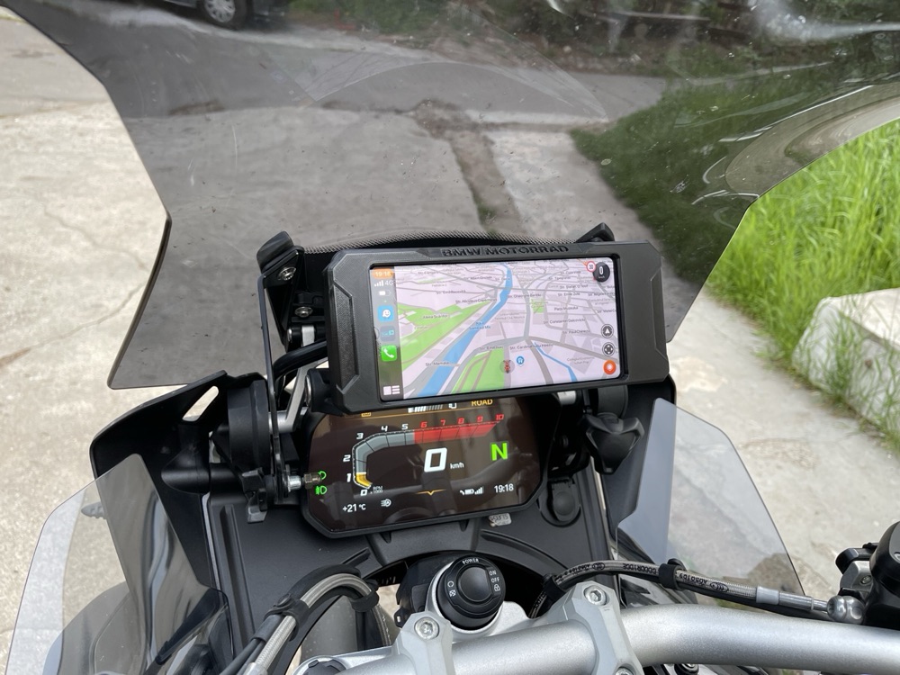 BMW Motosiklet Carplay ve Telefon Navigasyon Kutusu