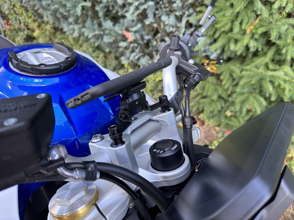 BMW Motosiklet Carpuride W502 ve Quadlock Uyumlu Navigasyon Tutucu Aparat