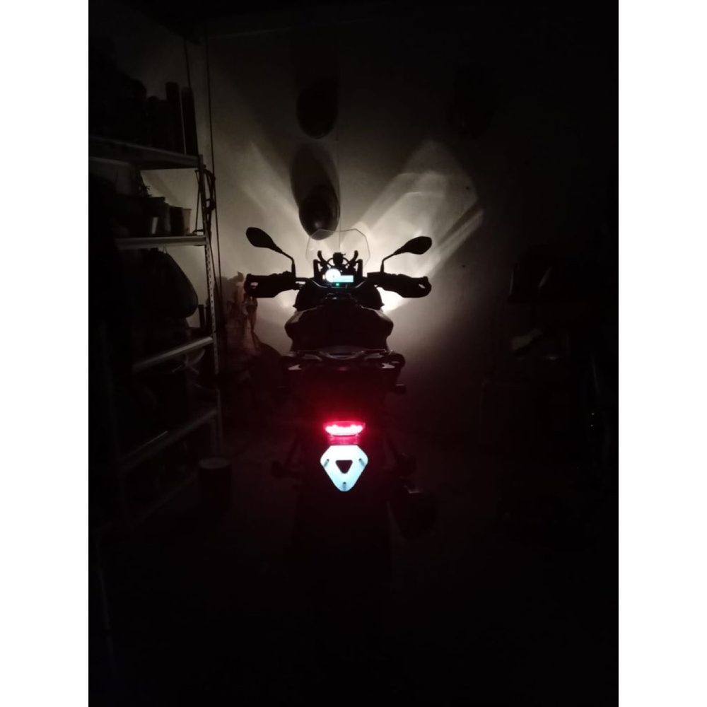 BMW S1000XR Plaka Kör Kapağı görsel 3