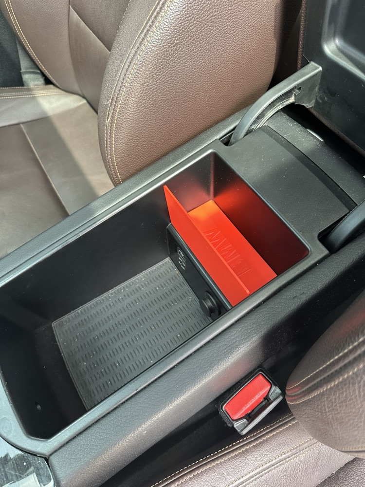 BMW X3 F25 Orta Konsol Düzenleyici Tepsi görsel 2