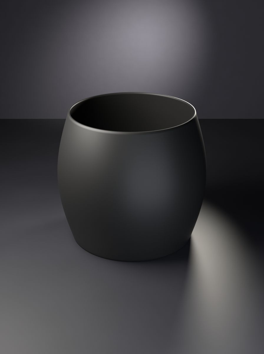 Bombeli Vazo (130 mm Çap, 140 mm Yükseklik)