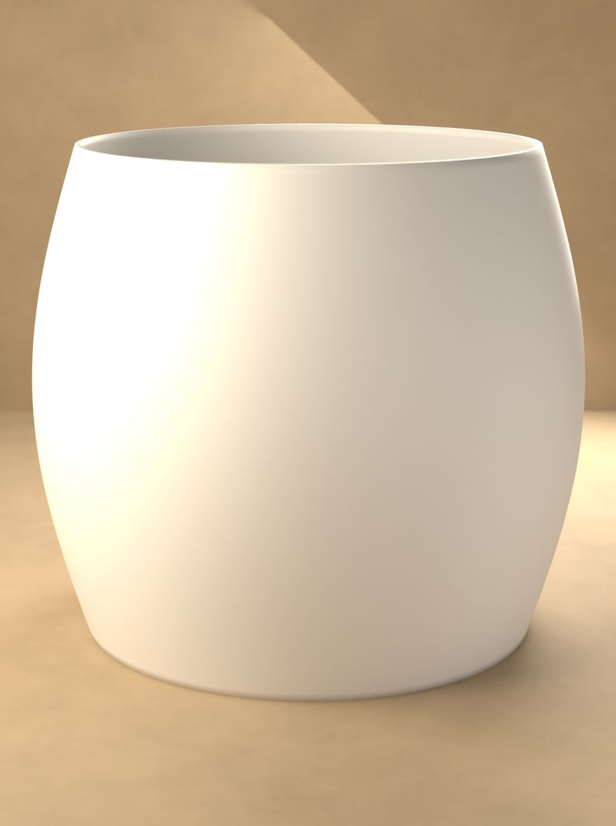 Bombeli Vazo (130 mm Çap, 140 mm Yükseklik) görsel 3