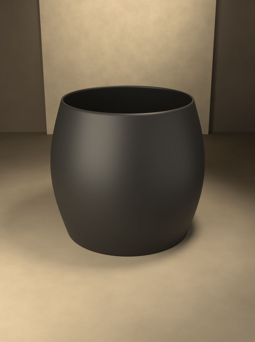 Bombeli Vazo (130 mm Çap, 140 mm Yükseklik) görsel 4
