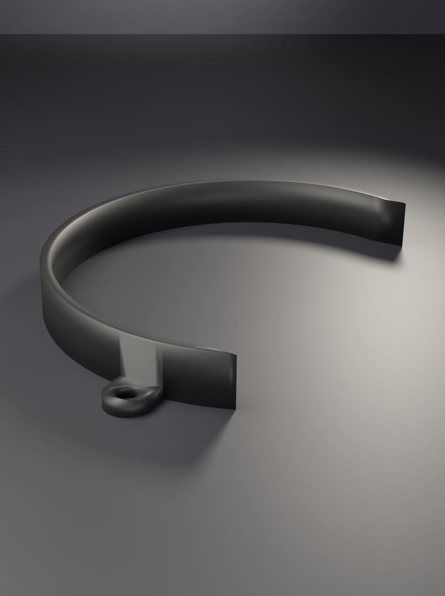 Boru Kelepçesi 110 mm (M5 Vida ile Sabitlenen)