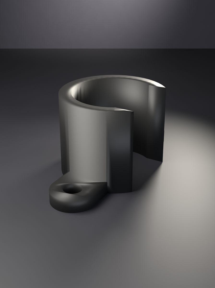 Boru Kelepçesi 20 mm (M4 Vida ile Sabitlenen)