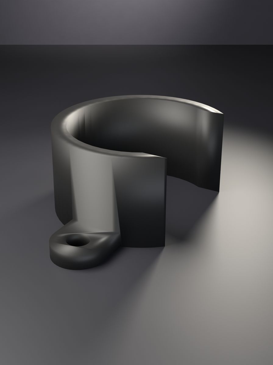 Boru Kelepçesi 30 mm (M4 Vida ile Sabitlenen)