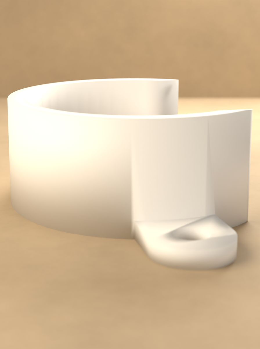 Boru Kelepçesi 32 mm (M4 Vida ile Sabitlenen) görsel 3